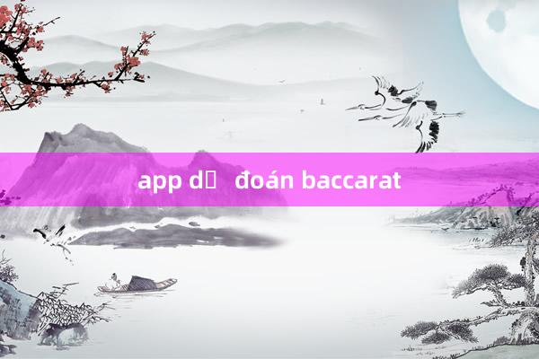 app dự đoán baccarat