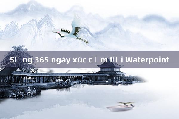 Sống 365 ngày xúc cảm tại Waterpoint